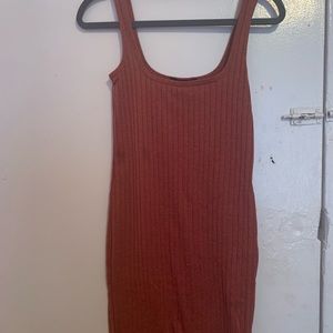 Forever 21 Rust bodycon dress